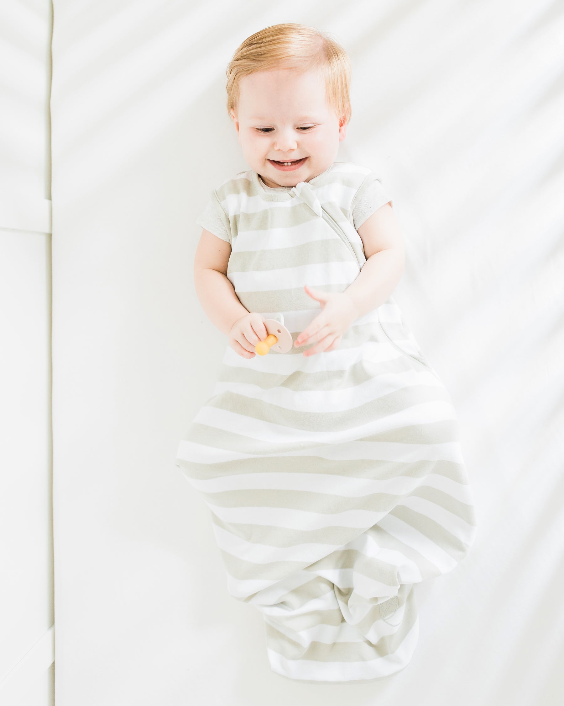 Ecolino Organic Cotton Classic Baby Sleep Bag or Sack, Gray - Image 2