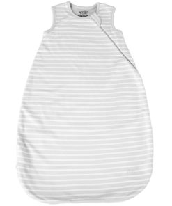4 Season Classic Baby Sleeping Bag, Merino Wool & Organic Cotton, Birch Gray