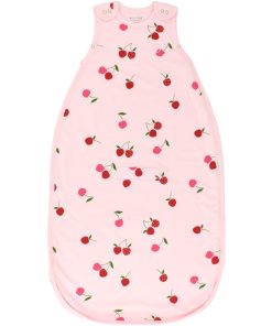 Ecolino Adjustable Baby Sleep Bag, Organic Cotton, Universal Size: 2 Months - 2 Years, Cherry
