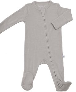 Imperfect Footie Pajamas, Merino Wool, Dove