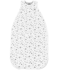 4 Season Ultimate Baby Sleep Bag, Merino Wool & Organic Cotton, Star White