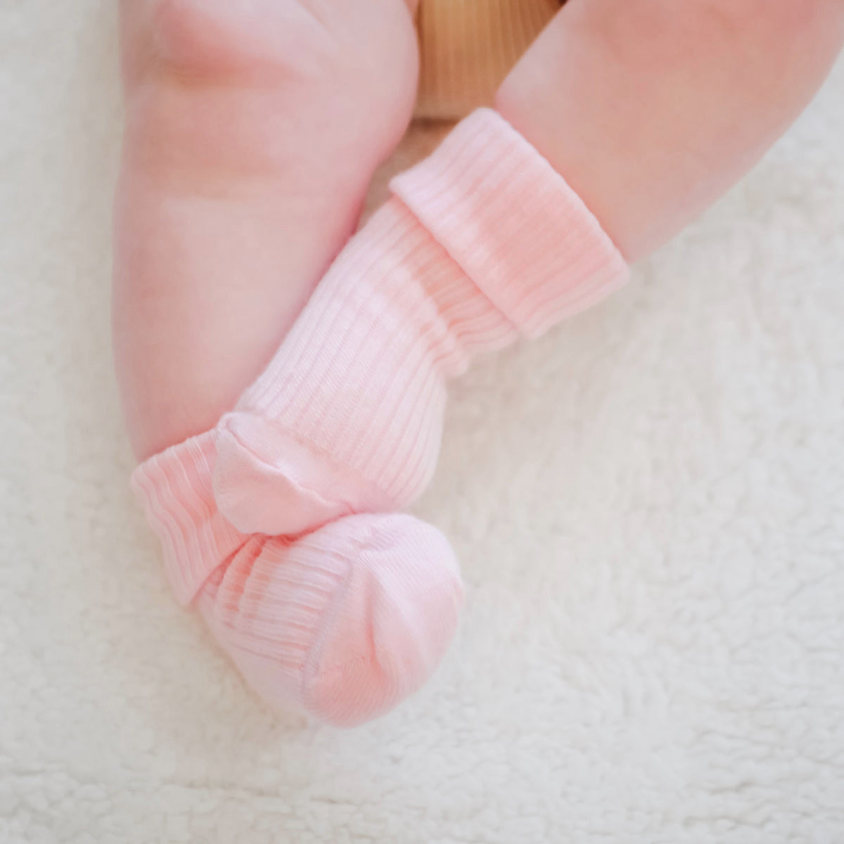 Wool Socks, Baby and Toddler, Pink & Rose - Image 2