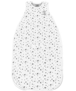 Imperfect 4 Season Ultimate Toddler Sleep Bag, Merino Wool & Organic Cotton, 2 - 4 Years, Star White