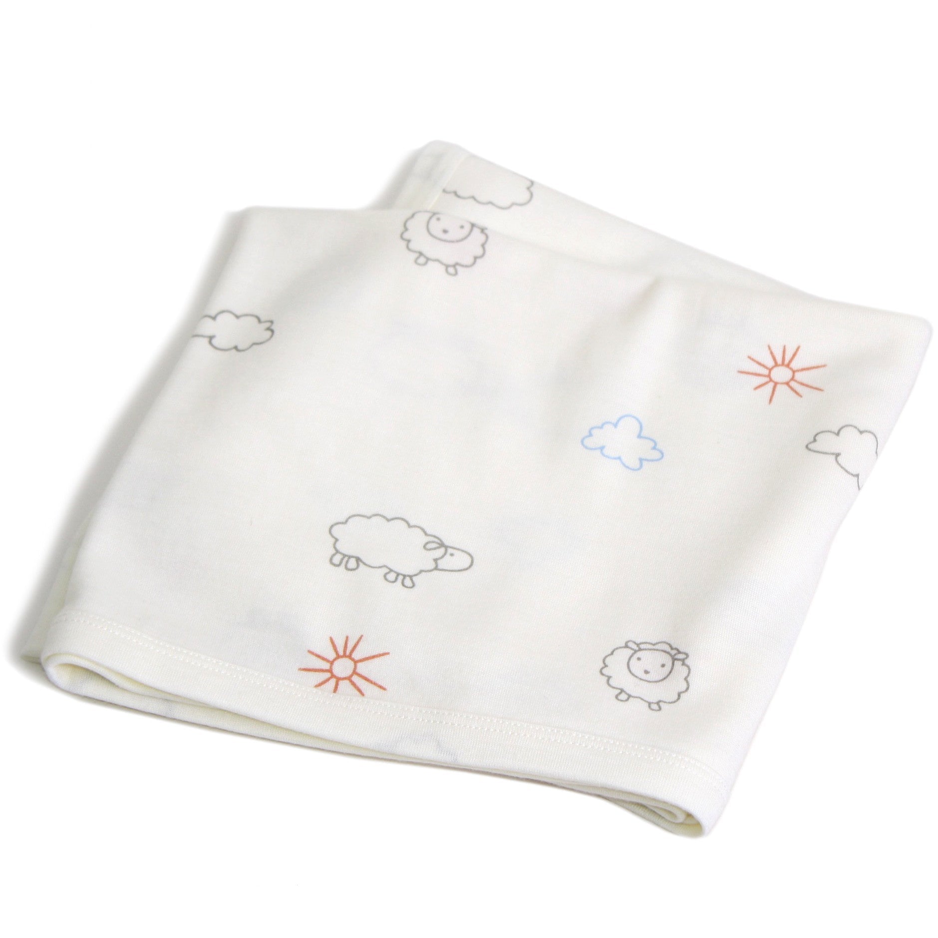 Swaddle Blanket, Merino Wool, Newborn to 3 Months, Sheep - Image 5