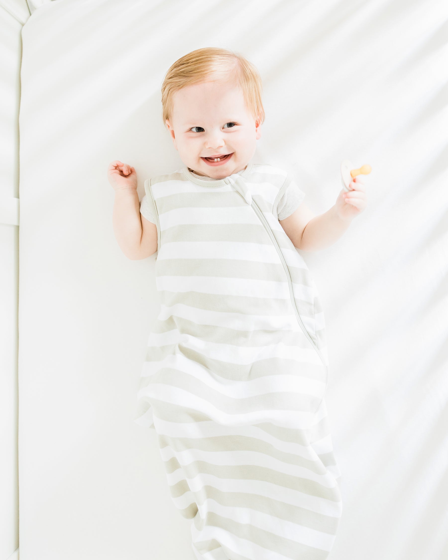 Ecolino Organic Cotton Classic Baby Sleep Bag or Sack, Gray - Image 3