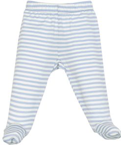 Imperfect Baby Footed Pants, Merino Wool, Blue