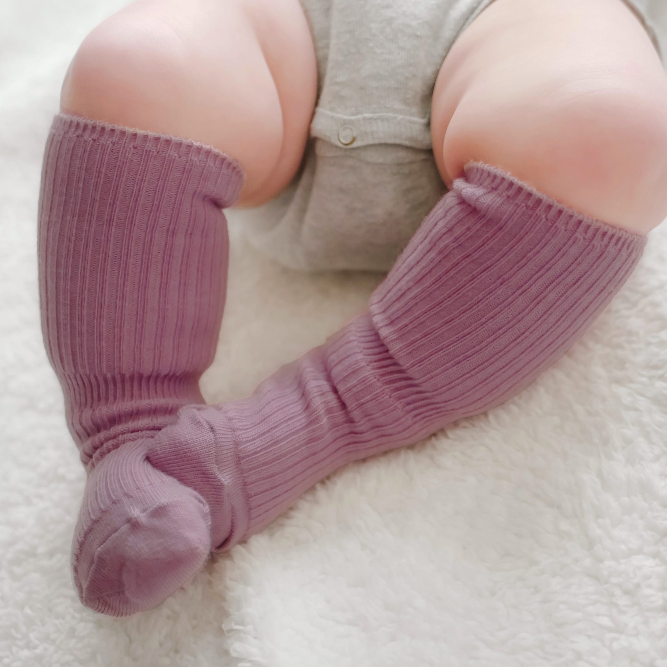 Wool Socks, Baby and Toddler, Pink & Rose - Image 4