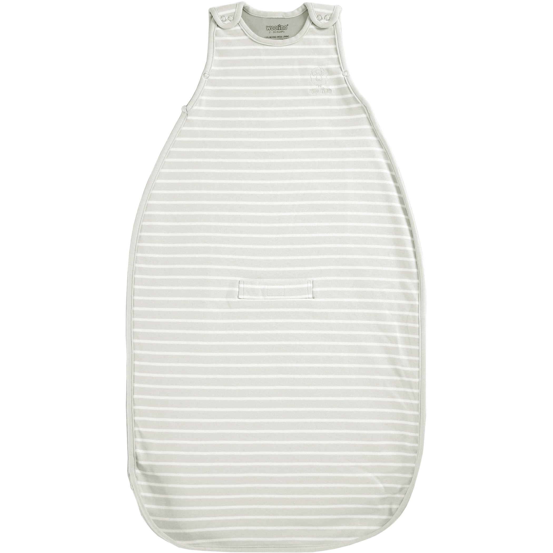 4 Season Ultimate Baby Sleep Bag, Merino Wool & Organic Cotton, Birch Gray