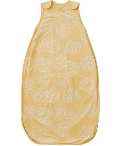 Imperfect Ecolino Adjustable Baby Sleep Bag, Organic Cotton, Universal Size: 2 Months - 2 Years, Monstera Leaf