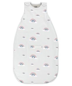 4 Season Ultimate Baby Sleep Bag, Merino Wool & Organic Cotton, Rainbow