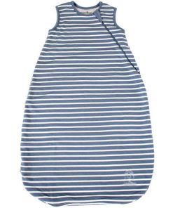 Imperfect 4 Season Classic Baby Sleeping Bag, Merino Wool & Organic Cotton, Navy Blue