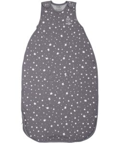 Imperfect 4 Season Ultimate Baby Sleep Bag, Merino Wool & Organic Cotton, 2 Months - 2 Years, Star Gray