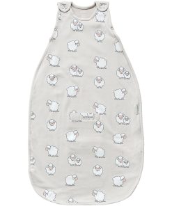 4 Season Ultimate Baby Sleep Bag, Merino Wool & Organic Cotton, Sheep