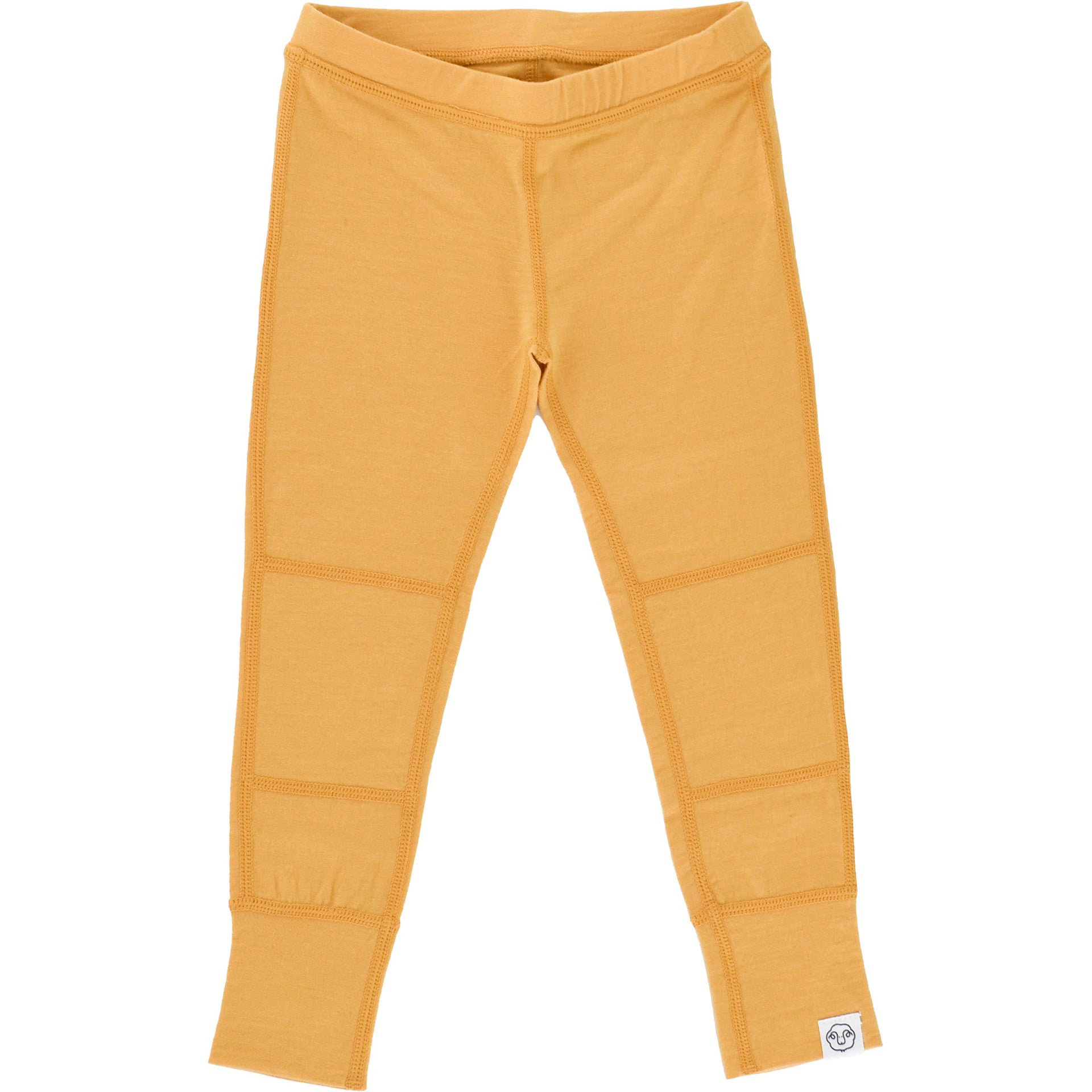 Kids Merino Wool Base Layer, Leggings, Honey - Image 2