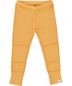 Imperfect Kids Merino Wool Base Layer, Leggings, Honey