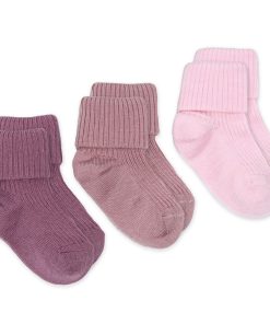 Wool Socks, Baby and Toddler, Pink & Rose