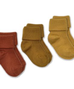 Wool Socks, Baby and Toddler, Terracotta