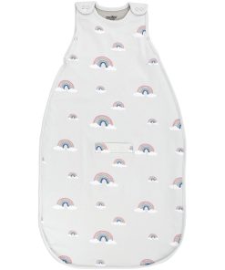Imperfect 4 Season Ultimate Toddler Sleep Bag, Merino Wool & Organic Cotton, 2 - 4 Years, Rainbow