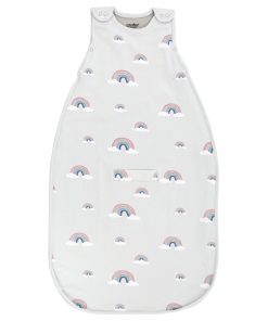 Imperfect 4 Season Ultimate Baby Sleep Bag, Merino Wool & Organic Cotton, 2 Months - 2 Years, Rainbow