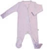 Imperfect Footie Pajamas, Merino Wool, Lilac
