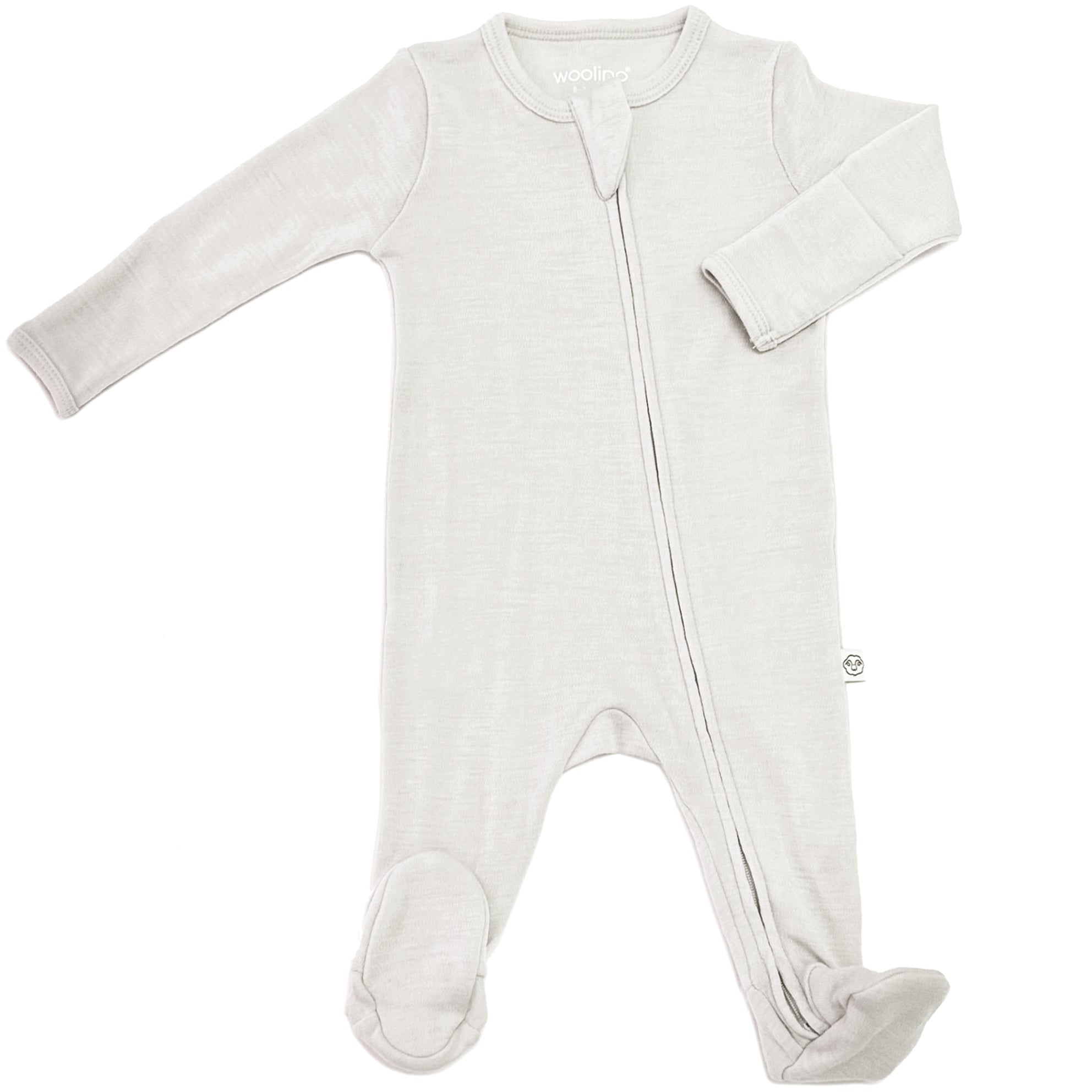 Imperfect Footie Pajamas, Merino Wool, Oat