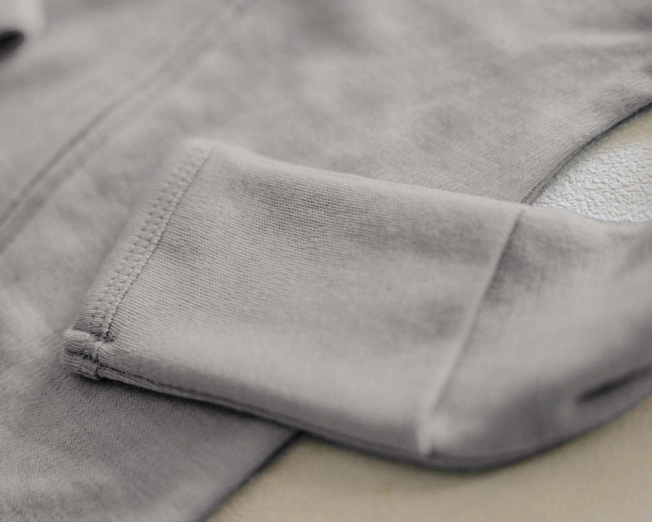 Footie Pajamas, Merino Wool, Dove - Image 5