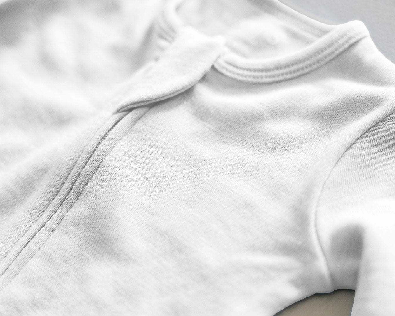 Footie Pajamas, Merino Wool, Oat - Image 3