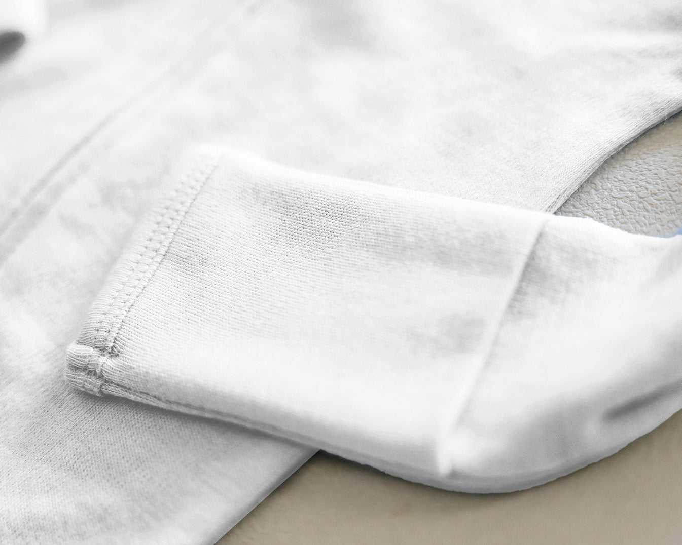 Footie Pajamas, Merino Wool, Oat - Image 2