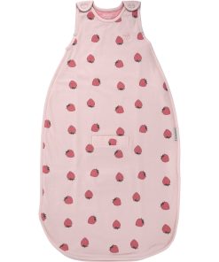 Imperfect 4 Season Ultimate Toddler Sleep Bag, Merino Wool & Organic Cotton, 2 - 4 Years, Strawberry