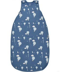 IMPERFECT 4 Season Ultimate Baby Sleep Bag, Merino Wool & Organic Cotton, Hot Air Balloon