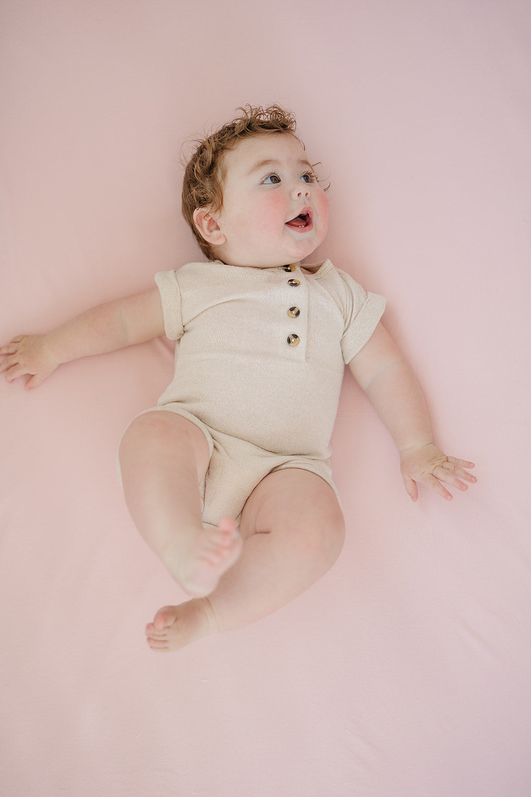 Ecolino Crib Sheet, 100% Organic Cotton, Petal - Image 2