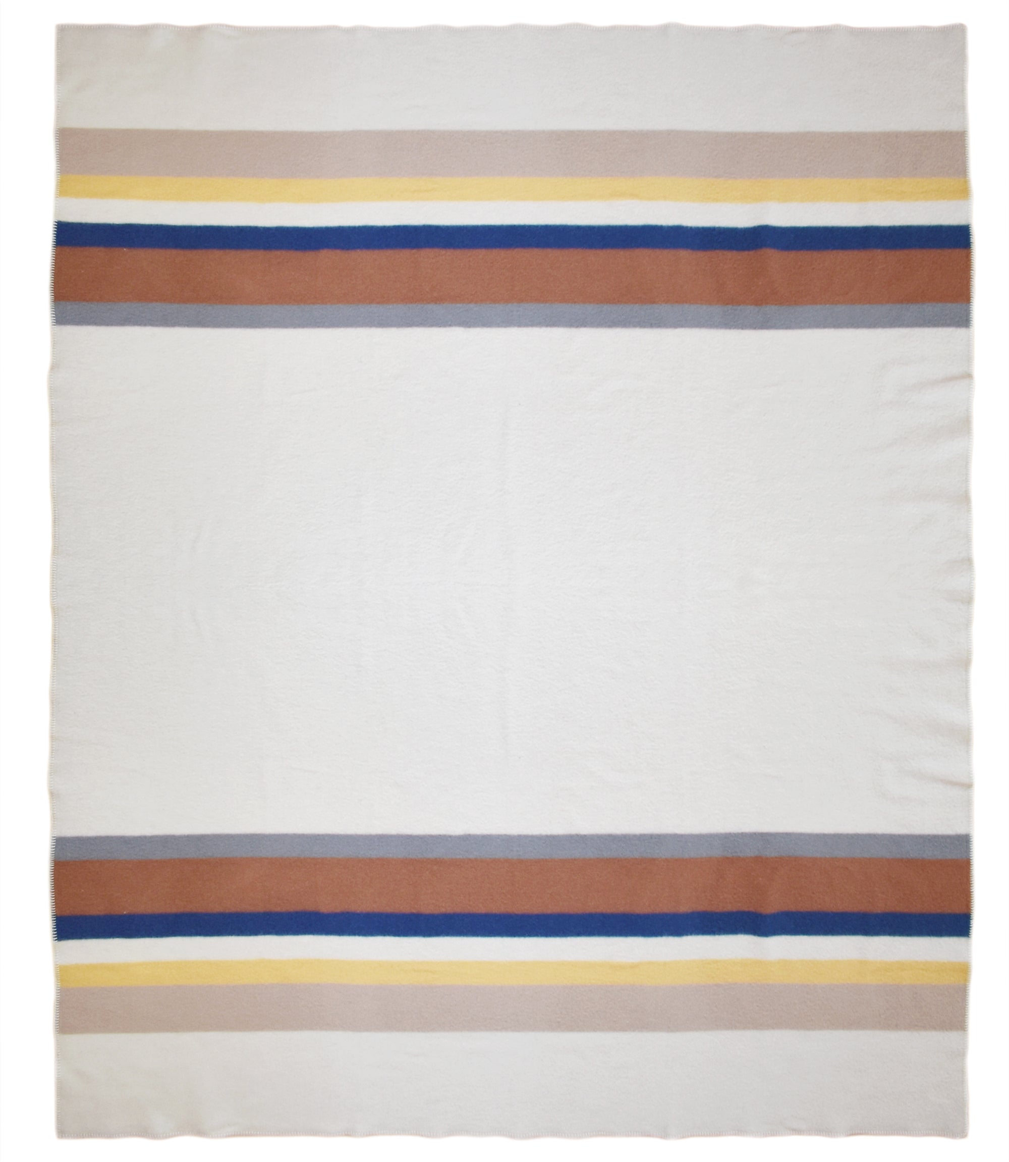 Wool Blanket, Cream Dunes - Image 3